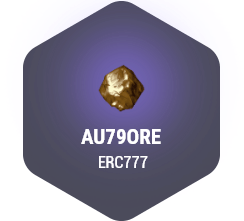 resource Gold Ore hexagon image