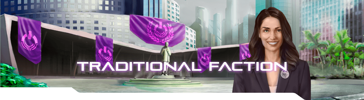 Traditional faction header