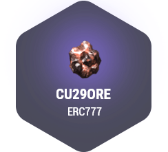 resource Copper Ore hexagon image